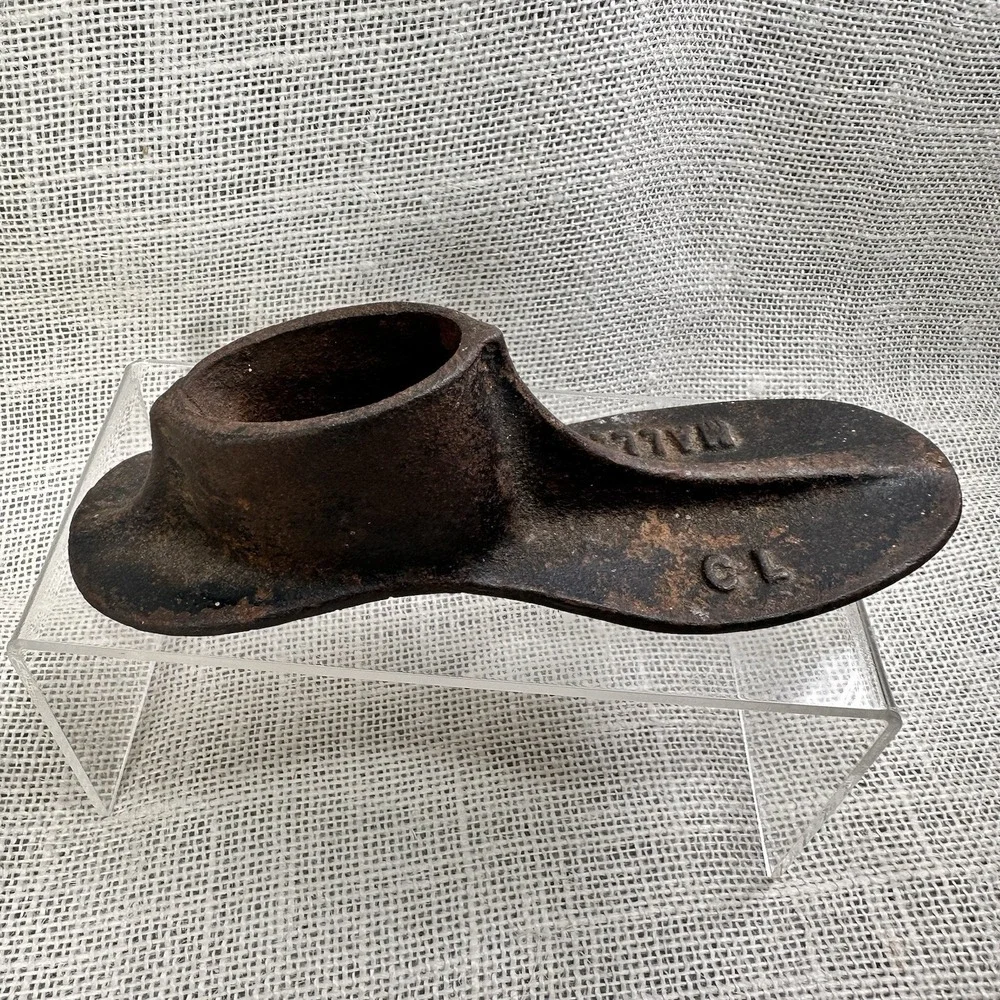 CL‎ Mall Cast Iron Child Shoe Form Cobbler Foot 6 3/4